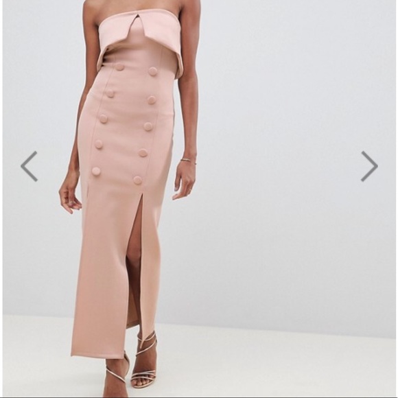 Blush Tuxedo Dress - Picture 2 of 2